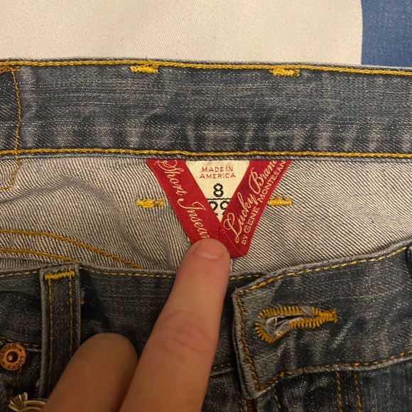 Lucky Brand Classic Blue Wide Leg Jeans - Picture 6 of 6